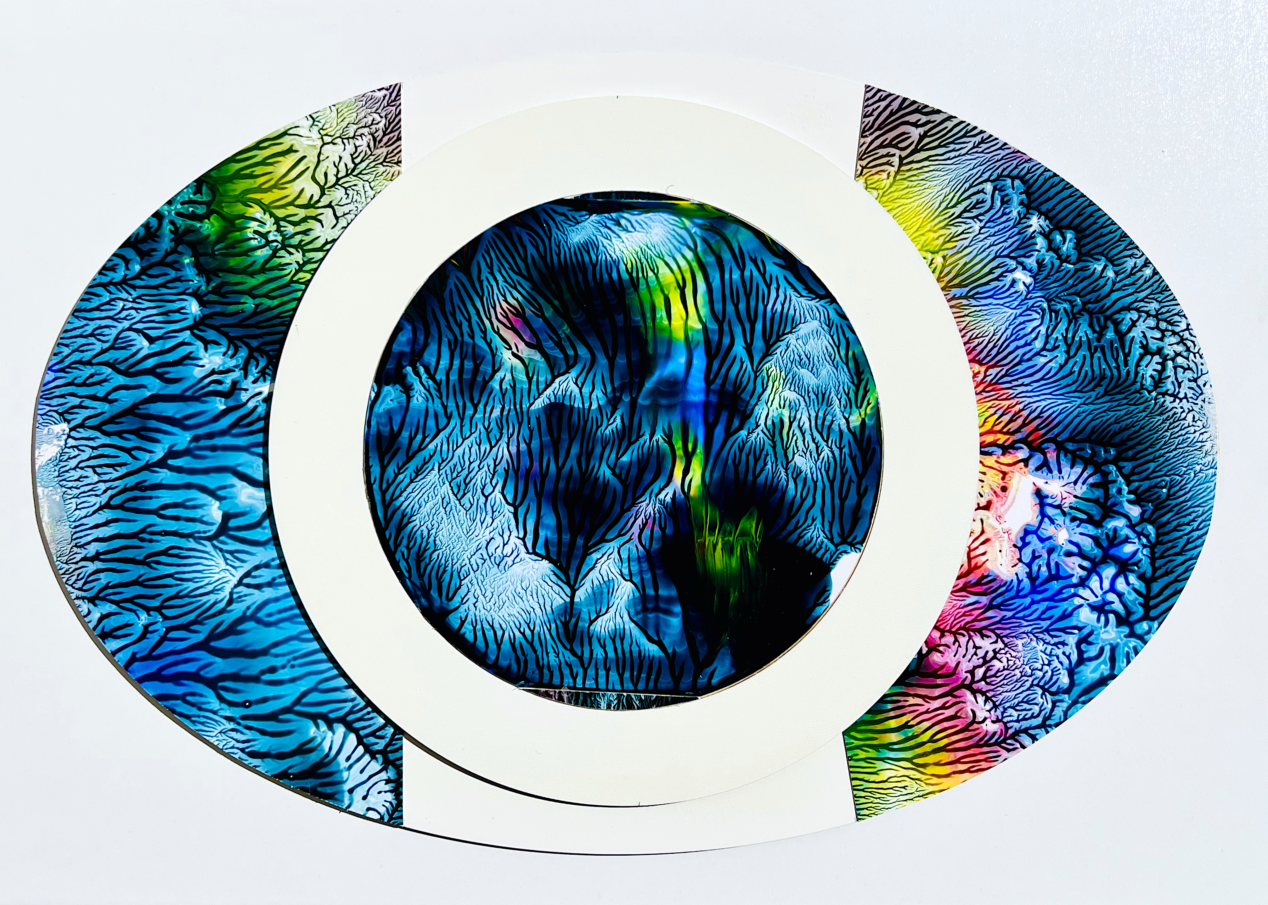 Duralit Üzerine Akrilik 30x40 cm Buluşma 2024